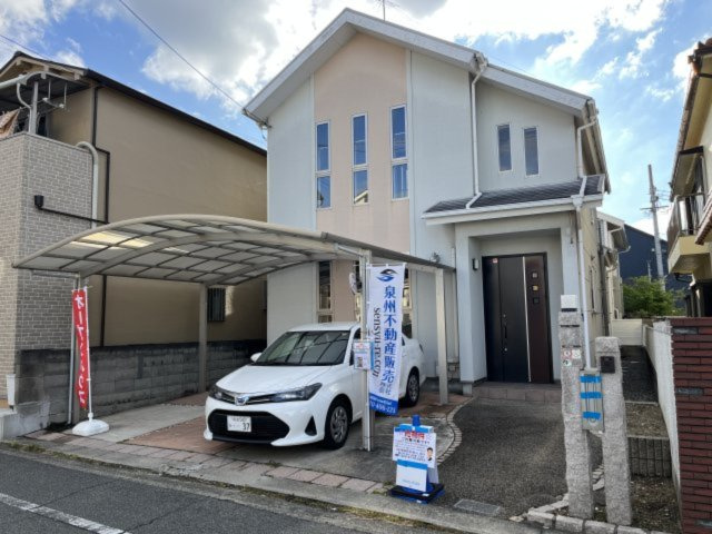 堺市東区大美野　中古戸建の外観|【インスペクション実施済み＆瑕疵保険付きで安心のお家】
2025年10月リフォーム済みで室内綺麗です