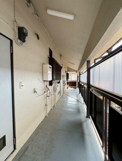 ヌノカワコーポのロビー