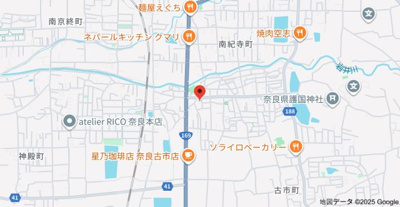 【地図】 | 奈良市古市町（上物付き土地）