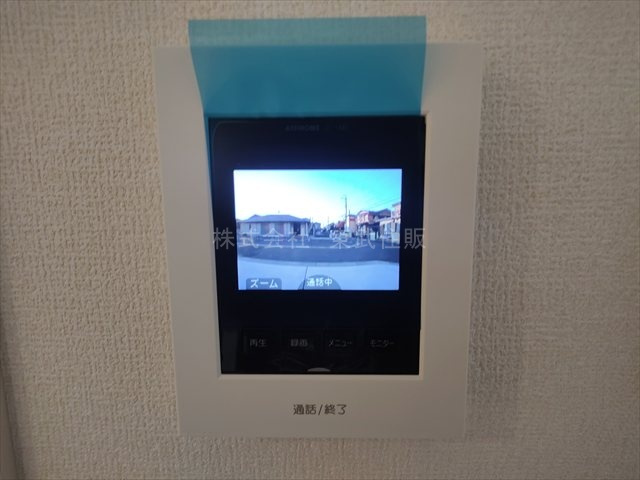 【セキュリティ】 | 鶴ヶ島市下新田第2　全4棟　1号棟 | TVモニター付インターホン
