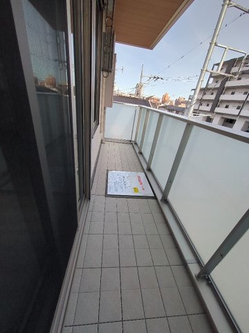 サンパティーク矢部のバルコニー