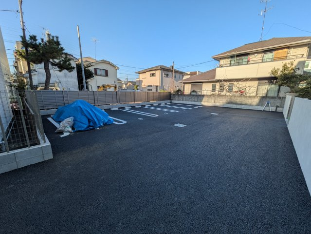 サンパティーク矢部の駐車場