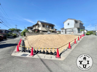 【外観】 | 城陽市寺田市ノ久保　注文住宅　条件なし土地 | 土地189.09㎡（57.19坪）、南西角地の建築条件なし土地のご紹介です（＾◇＾）