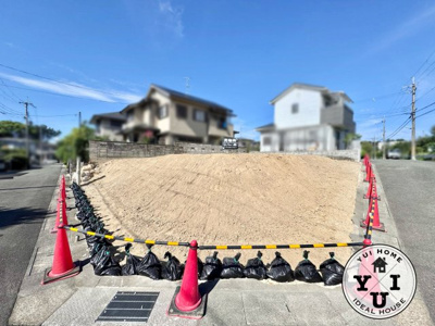 【前面道路含む現地写真】 | 城陽市寺田市ノ久保　注文住宅　条件なし土地 | 最寄り駅はJR『城陽駅』徒歩11分です。近鉄『寺田駅』へは京阪バス『男女参画センター停』より乗車時間9分でアクセスできます。