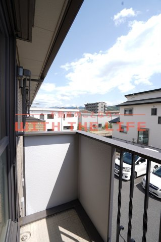 グロワール東合川【キャッシュバック対象物件】のバルコニー|落ち着いた時間を過ごせるバルコニーです