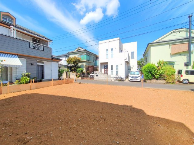 ふじみ野市亀久保の売地の外観