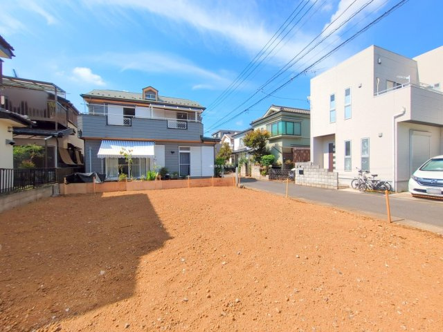 ふじみ野市亀久保の売地の外観