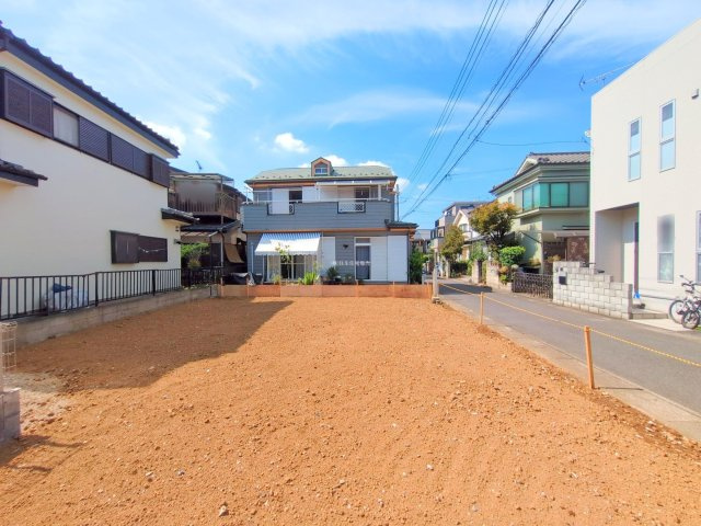 ふじみ野市亀久保の売地の外観