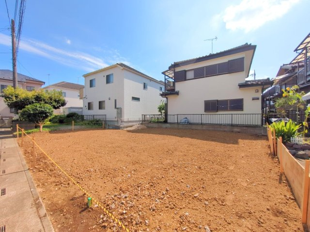 ふじみ野市亀久保の売地の外観