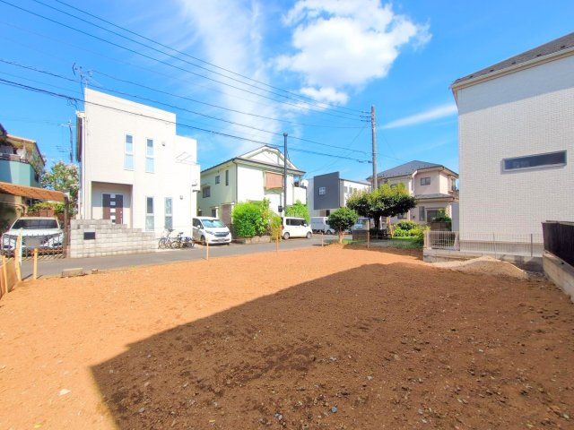 ふじみ野市亀久保の売地の外観