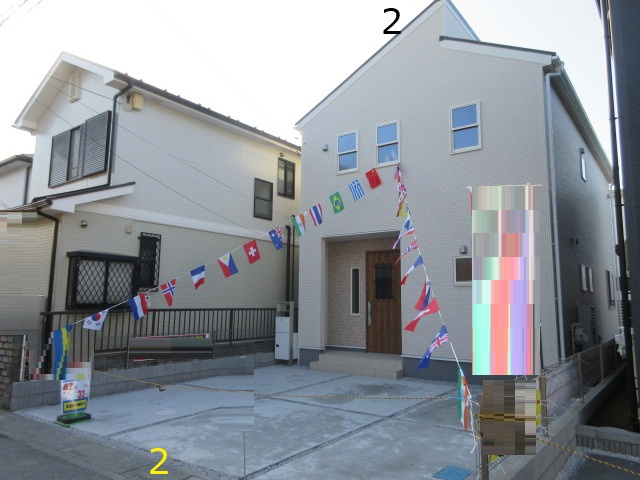 【仲介手数料無料】新築戸建　熊谷市宮本町223（全2棟）の外観