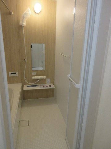 【仲介手数料無料】新築戸建　熊谷市宮本町223（全2棟）の浴室