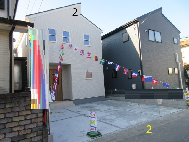 【仲介手数料無料】新築戸建　熊谷市宮本町223（全2棟）の外観