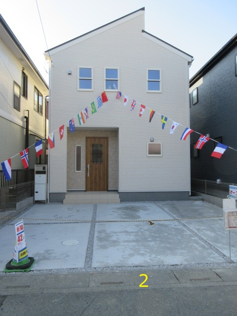 【仲介手数料無料】新築戸建　熊谷市宮本町223（全2棟）の外観