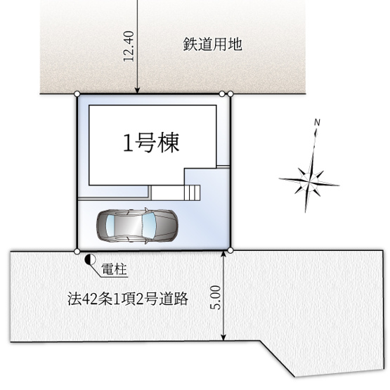 【区画図】 | ご家族様のプライベート空間が確保できる素敵な間取りです。また敷地ゆったりですので、おうち時間を楽しむのにもぴったりですね♪
