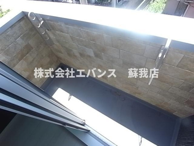 【バルコニー】 | シェンヌ千葉中央 | お洗濯にも便利なバルコニー付き