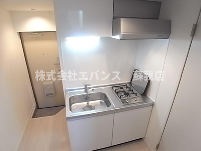 【キッチン】 | シェンヌ千葉中央 | コンパクトなキッチンで掃除もラクラク