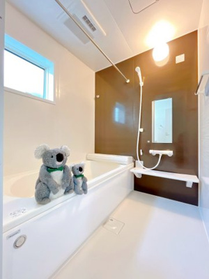 【浴室】 | 前橋市北代田町　新築住宅 | 快適さとリラックスを両立したこだわりのバスルーム。浴室乾燥機付きで雨の日も安心。