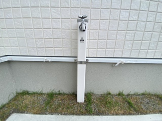 【設備】 | 南城市玉城糸数3期（全4棟）1号棟 | 1号棟　外水栓♪