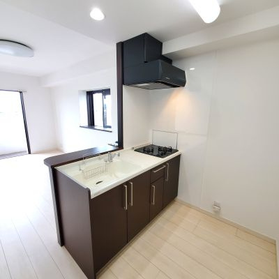 熊本市中央区白山３丁目の賃貸マンションのキッチン