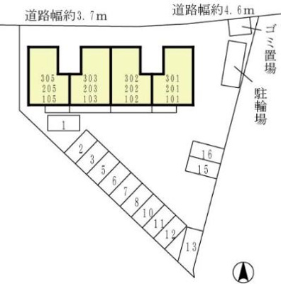 【区画図】 | グレース岸田