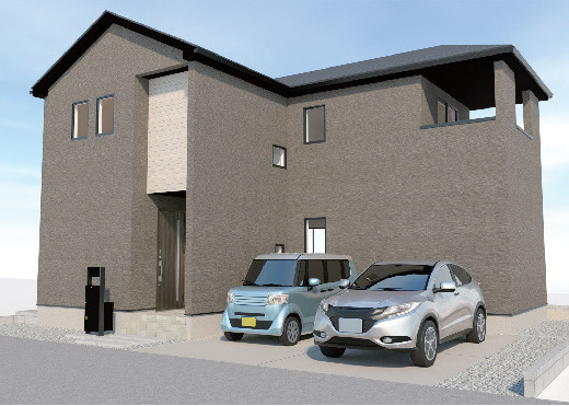 リナージュ／上益城郡益城町広崎第2期／１号棟の外観