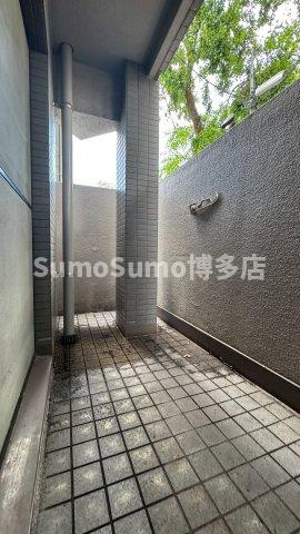 JGM高宮のバルコニー|お洗濯にも便利なバルコニー付き