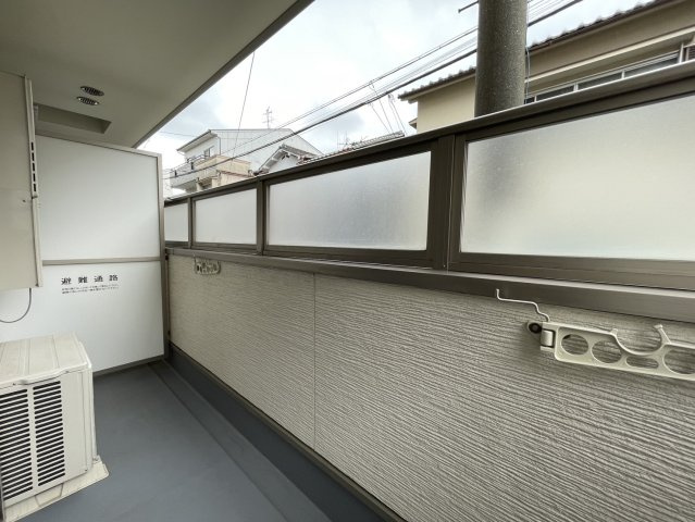 オーク永和のバルコニー