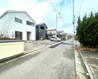 【前面道路含む現地写真】 | 【新築戸建て】秋田市新藤田第1　1号棟 | 2025年12月撮影