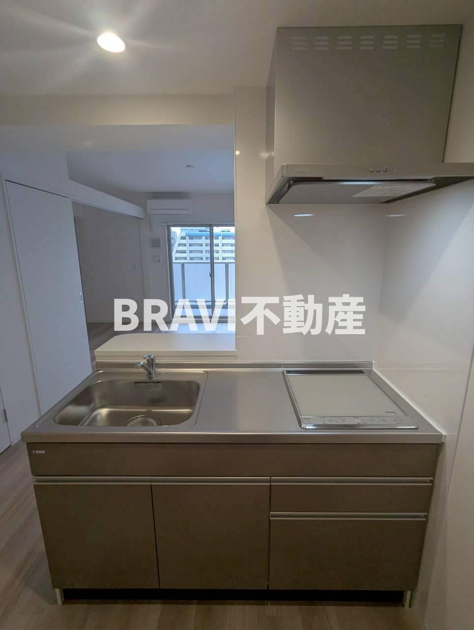 セレニテフラン谷町四丁目 BRAVI不動産のキッチン