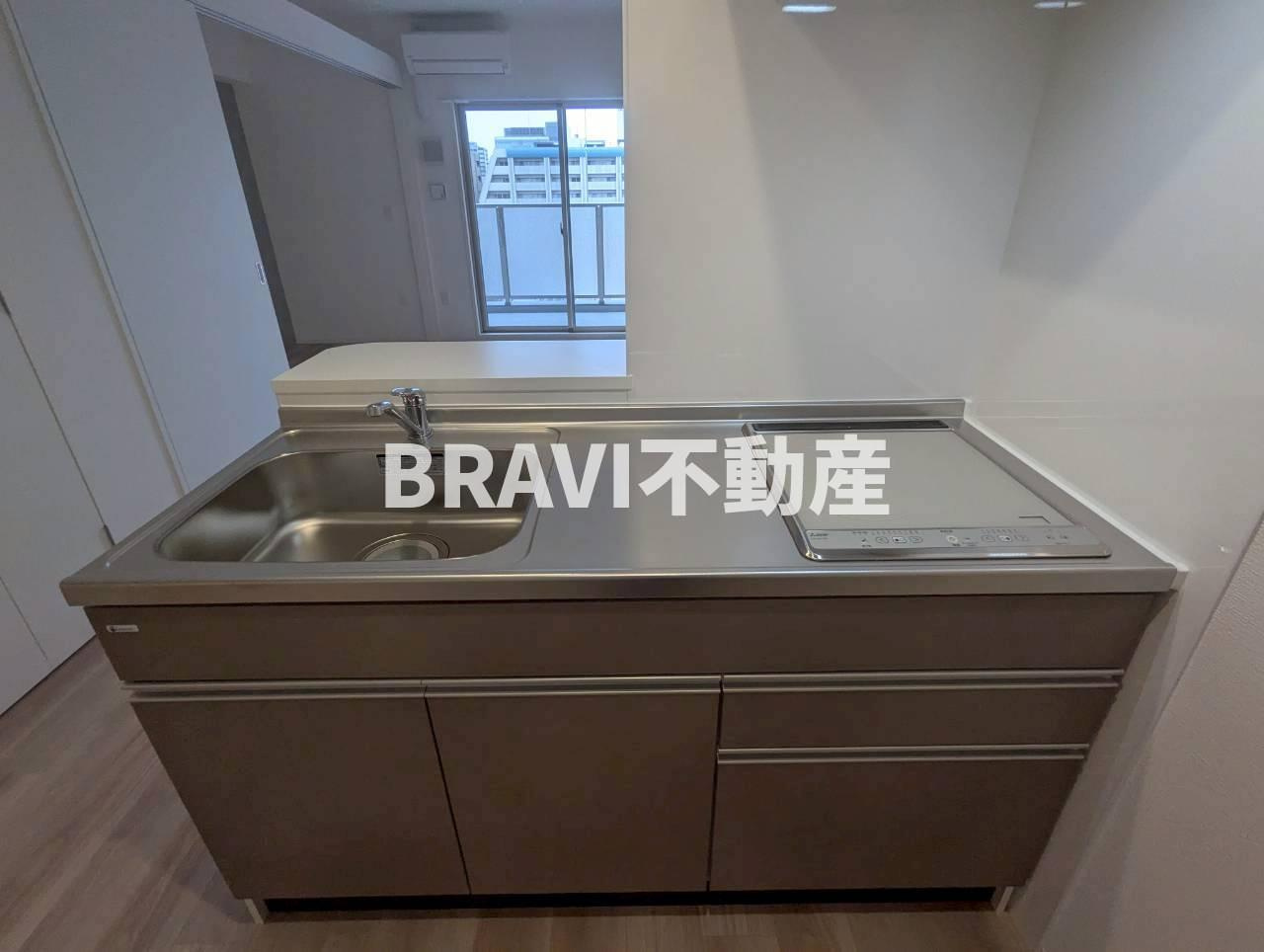 セレニテフラン谷町四丁目 BRAVI不動産のキッチン