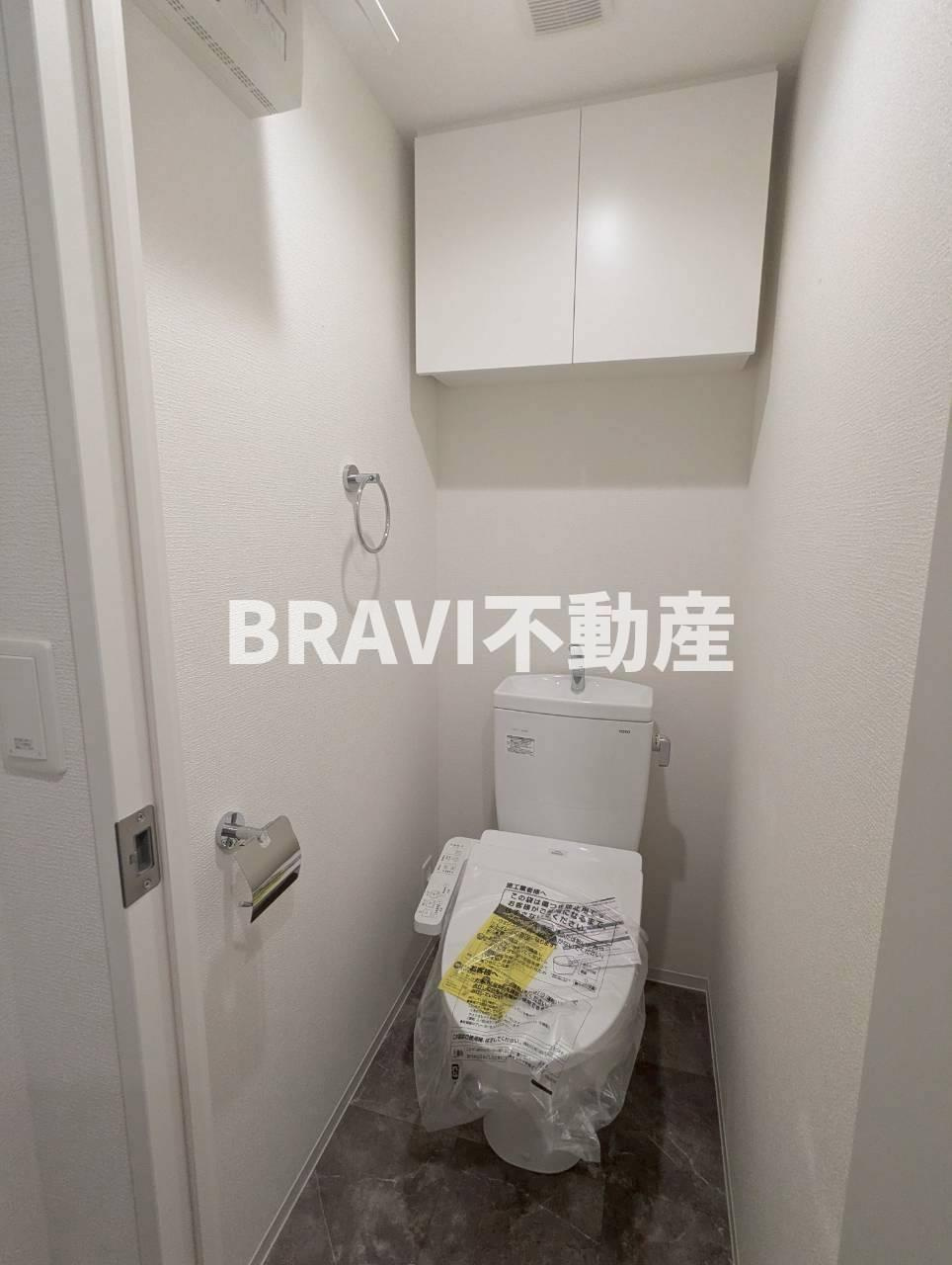 セレニテフラン谷町四丁目 BRAVI不動産のトイレ