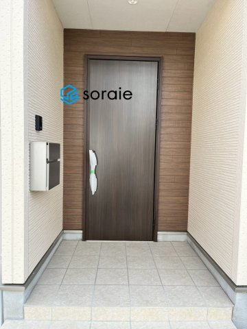 川越市南大塚４丁目　いろどりアイタウンの玄関|1/25　撮影