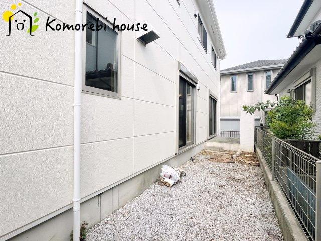 鴻巣市宮地　中古一戸建ての庭|10/3　撮影済み