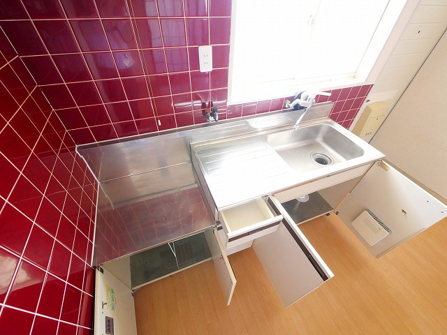 ドミール学園前のキッチン|きれいなキッチンです