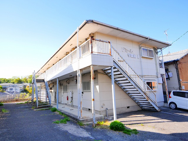 ドミール学園前の外観|物件の外観です
