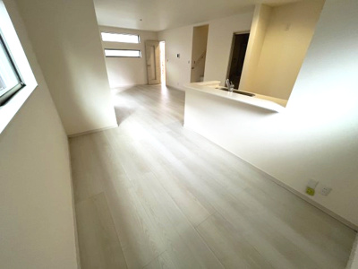 【居間・リビング】 | 【20万円ｷｬｯｼｭﾊﾞｯｸ対象物件】リーブルガーデン北葛城郡河合町泉台2丁目3期全3棟 3号棟