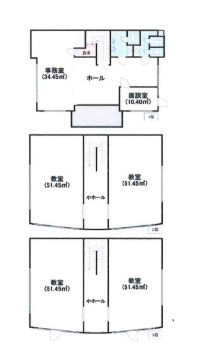 佐鳴台3丁目貸店舗事務所の間取り