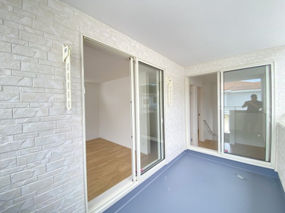 【バルコニー】 | 南城市玉城糸数3期（全4棟）2号棟 | 2号棟　インナーバルコニー♪