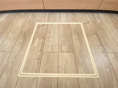 【キッチン】 | 南城市玉城糸数3期（全4棟）2号棟 | 2号棟　床下収納付き♪