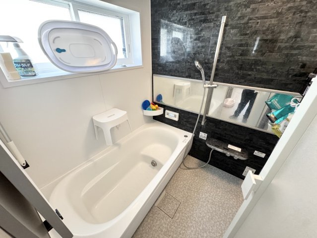 築浅の豪華な注文住宅♪おしゃれな平屋　上三川の浴室|お風呂です