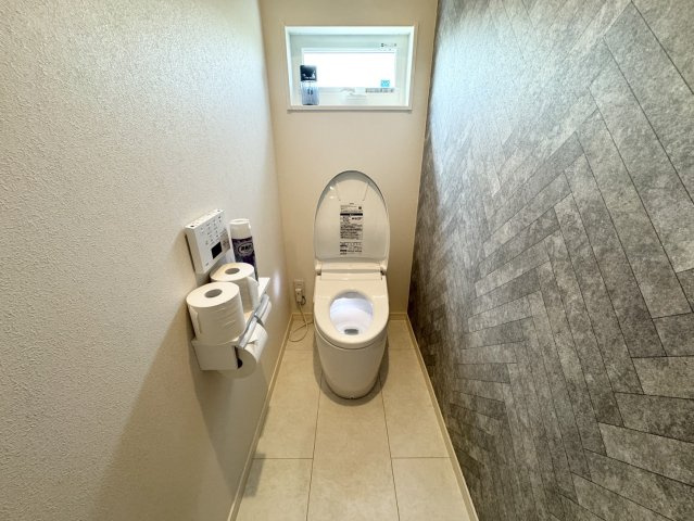 築浅の豪華な注文住宅♪おしゃれな平屋　上三川のトイレ|トイレもきれいです