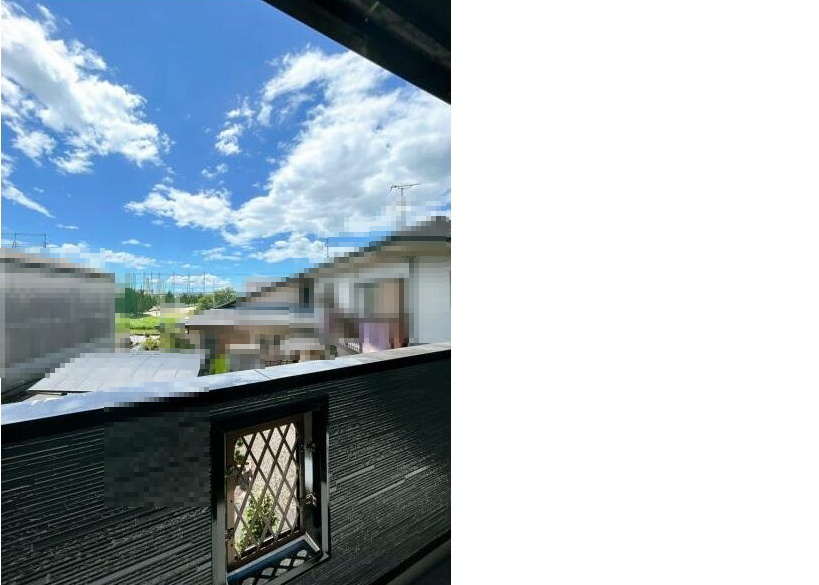 八代市古閑下町中古戸建のバルコニー