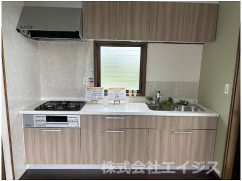 八代市古閑下町中古戸建のキッチン