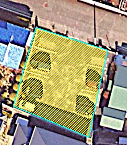 津市河芸町千里ヶ丘の売地の地図