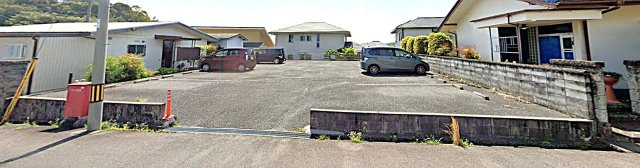 津市河芸町千里ヶ丘の売地の前面道路含む現地写真