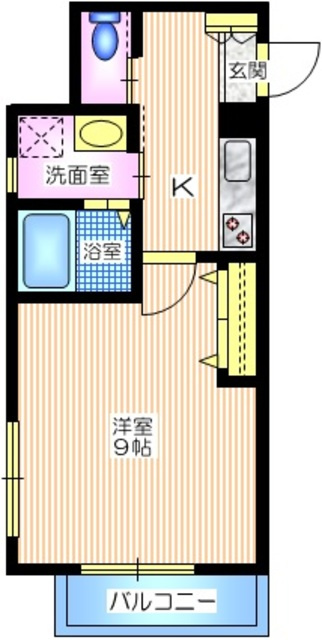 メゾン　ｇｌｏｉｒｅの間取り