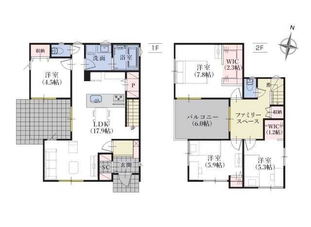 三島市松本１期　全３棟　２号棟