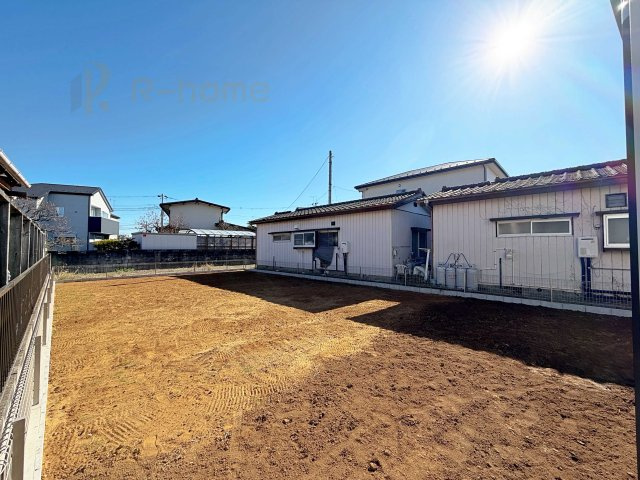 土浦市真鍋9期　新築戸建て　1号棟の庭|広々とした日当たりの良いお庭！お家時間を満喫できる嬉しいスペース♪