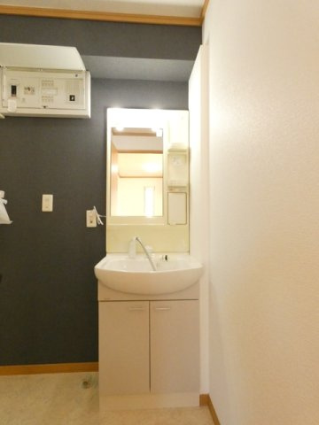 シティハイムロベリアの独立洗面台